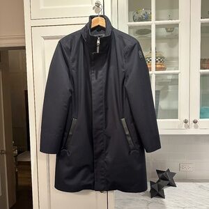 Mackage 2-in-1 down parka with detachable hood black size 42